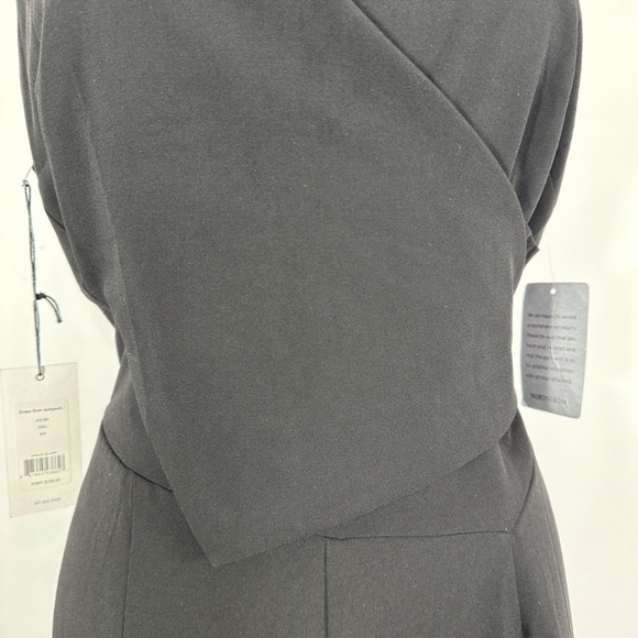 NWT Ali & Jay Sz L Black Sleeveless Flowy Lightweight One Piece Pant Jumpsuit - Picture 5 of 16